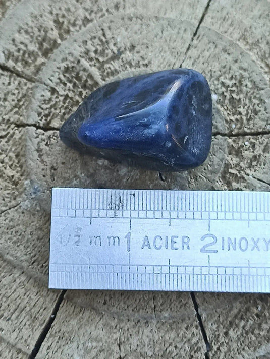 Dumortiérite du Brésil pierre roulée Grade A++++ Dumortiérite pierre roulée