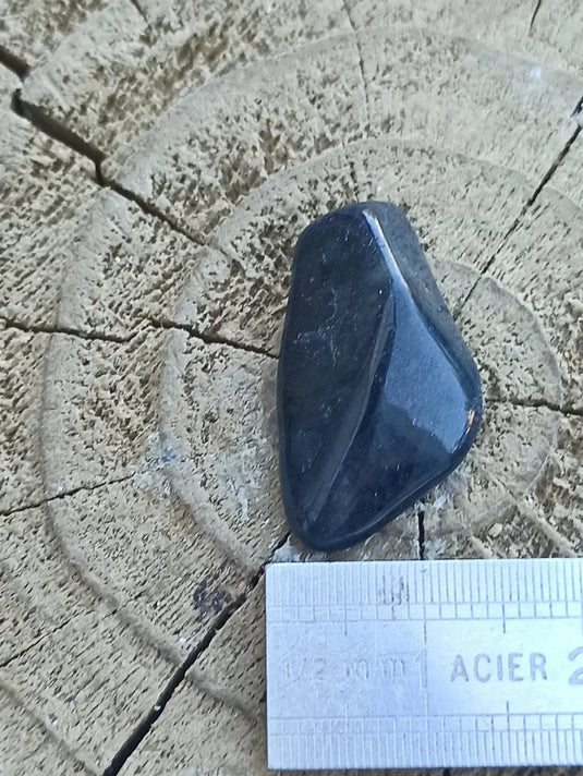 Dumortiérite du Brésil pierre roulée Grade A++++ Dumortiérite pierre roulée