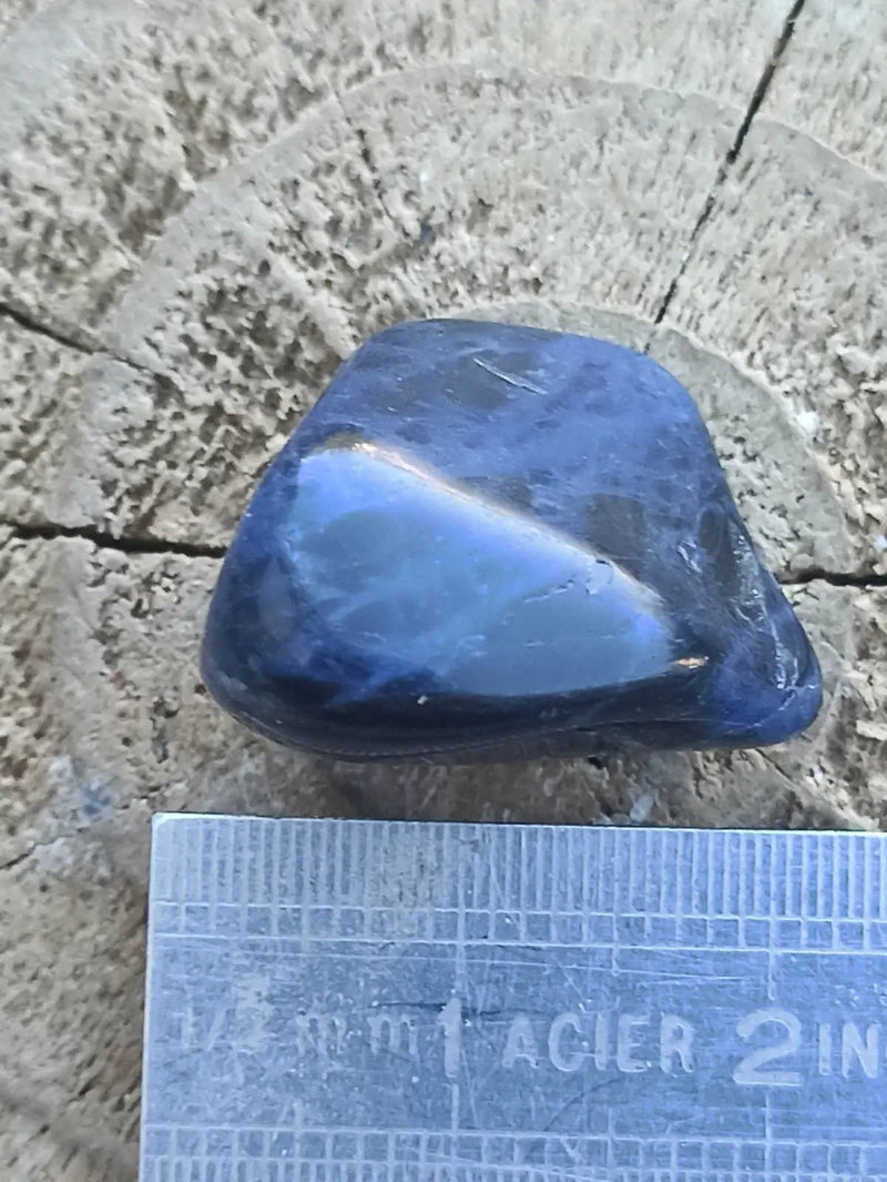 Load image into Gallery viewer, Dumortiérite du Brésil pierre roulée Grade A++++ Dumortiérite pierre roulée
