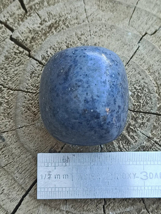 Dumortiérite du Brésil pierre roulée Grade A++++ Dumortiérite pierre roulée