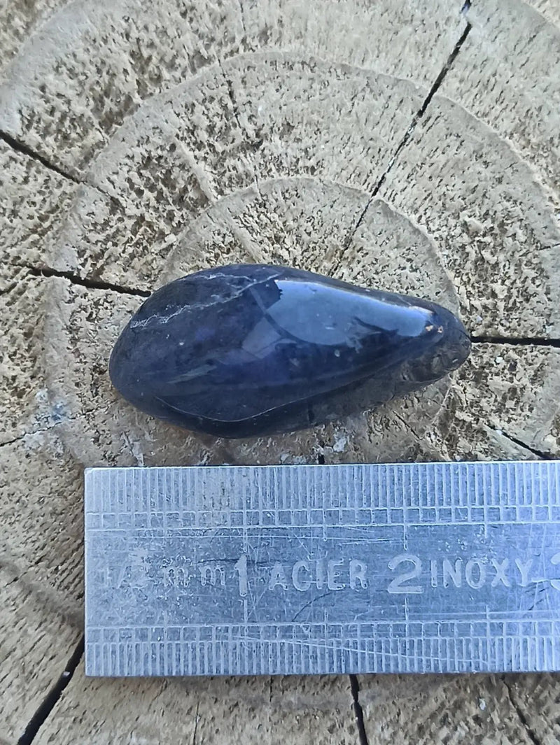 Load image into Gallery viewer, Dumortiérite du Brésil pierre roulée Grade A++++ Dumortiérite pierre roulée
