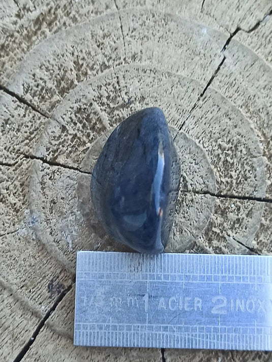 Dumortiérite du Brésil pierre roulée Grade A++++ Dumortiérite pierre roulée