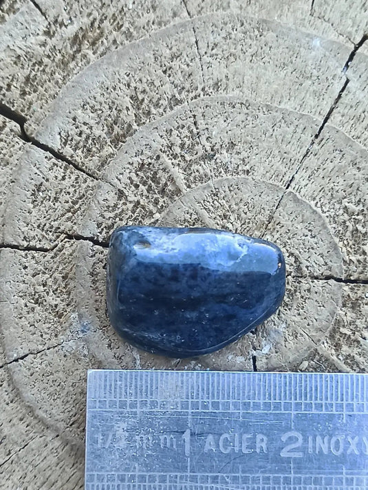 Dumortiérite du Brésil pierre roulée Grade A++++ Dumortiérite pierre roulée