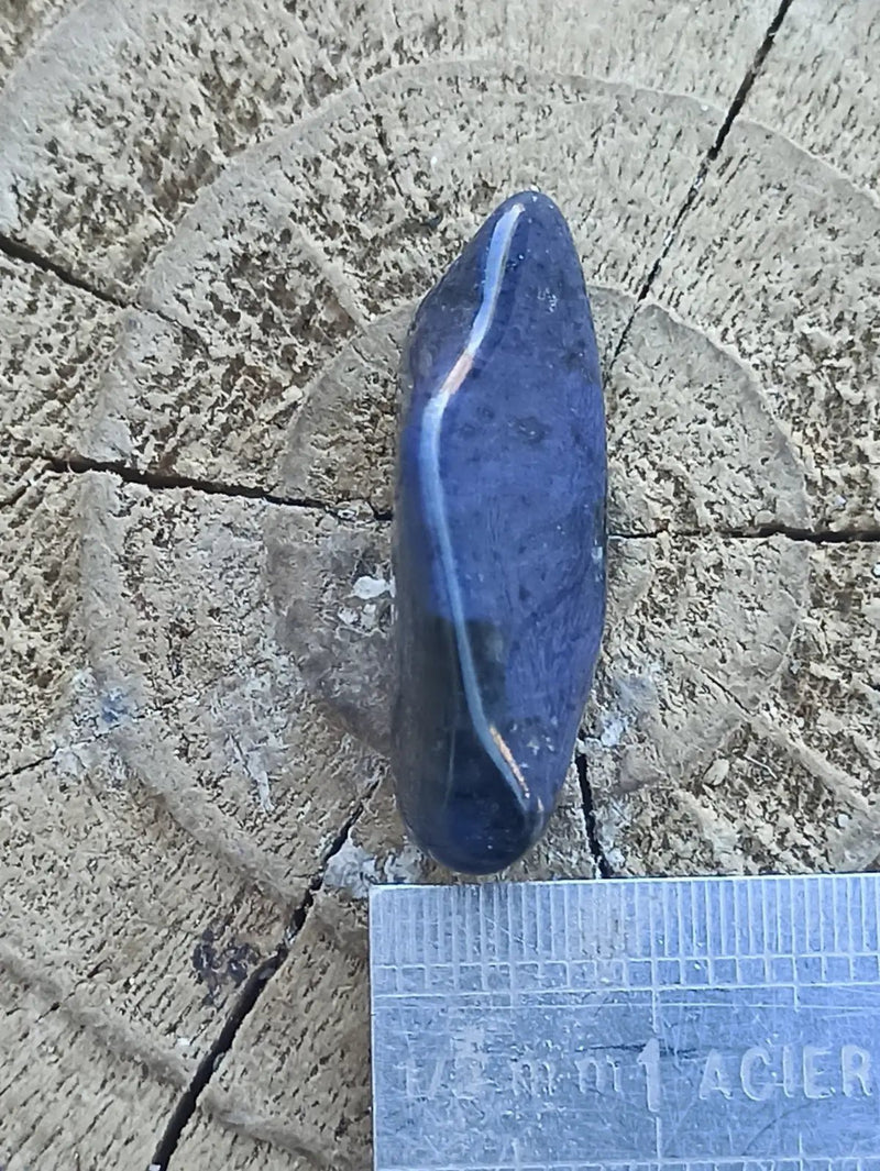 Load image into Gallery viewer, Dumortiérite du Brésil pierre roulée Grade A++++ Dumortiérite pierre roulée
