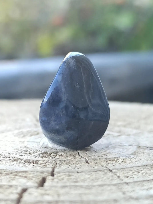 Dumortiérite du Brésil pierre roulée Grade A++++ Dumortiérite pierre roulée