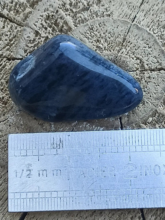 Dumortiérite du Brésil pierre roulée Grade A++++ Dumortiérite pierre roulée