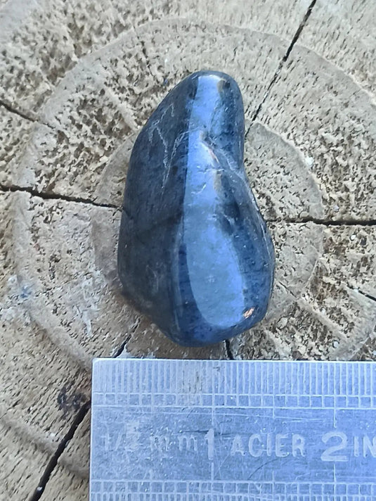 Dumortiérite du Brésil pierre roulée Grade A++++ Dumortiérite pierre roulée