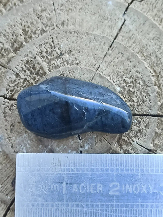 Dumortiérite du Brésil pierre roulée Grade A++++ Dumortiérite pierre roulée