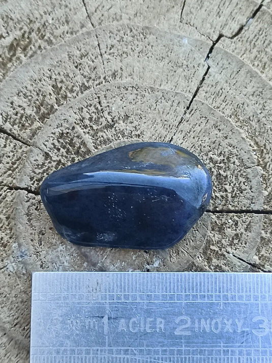 Dumortiérite du Brésil pierre roulée Grade A++++ Dumortiérite pierre roulée