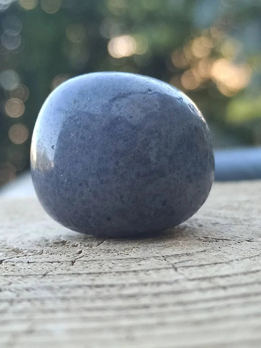 Dumortiérite du Brésil pierre roulée Grade A++++ Dumortiérite pierre roulée