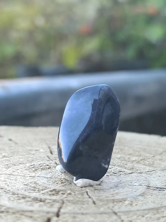 Dumortiérite du brésil pierre roulée Grade A++++ Dumortiérite pierre roulée