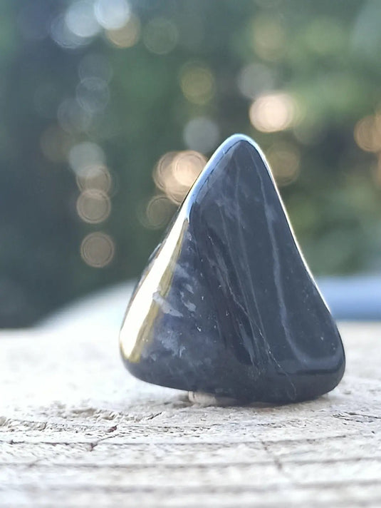 Dumortiérite du Brésil pierre roulée Grade A++++ Dumortiérite pierre roulée