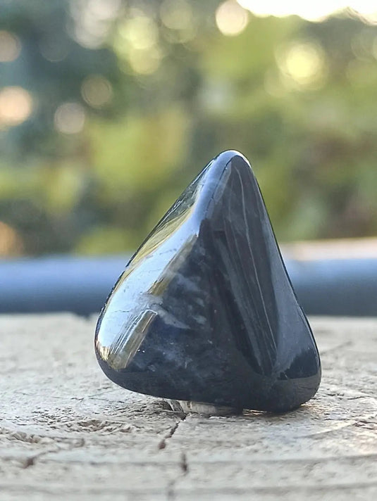 Dumortiérite du Brésil pierre roulée Grade A++++ Dumortiérite pierre roulée