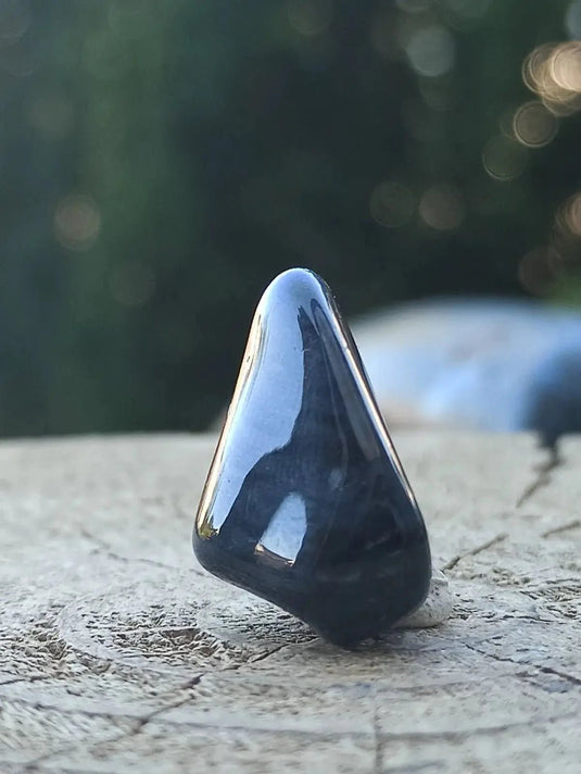 Dumortiérite du Brésil pierre roulée Grade A++++ Dumortiérite pierre roulée