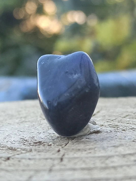 Dumortiérite du Brésil pierre roulée Grade A++++ Dumortiérite pierre roulée