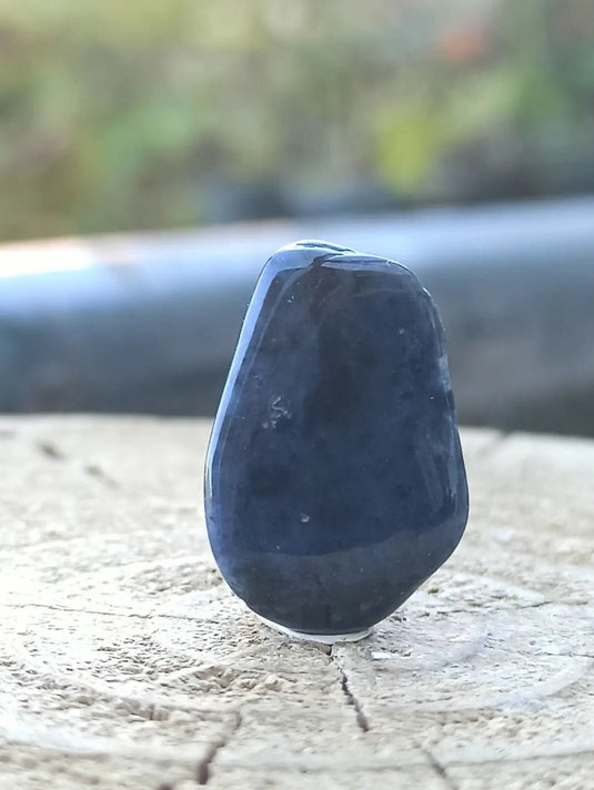 Dumortiérite du Brésil pierre roulée Grade A++++ Dumortiérite pierre roulée