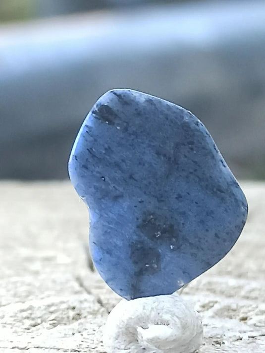 Dumortiérite du Brésil pierre roulée Grade A++++ Dumortiérite pierre roulée