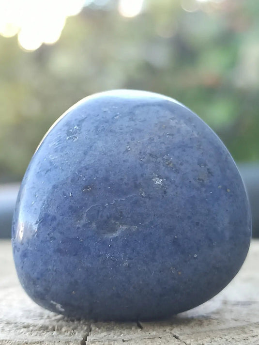 Dumortiérite du Brésil pierre roulée Grade A++++ Dumortiérite pierre roulée