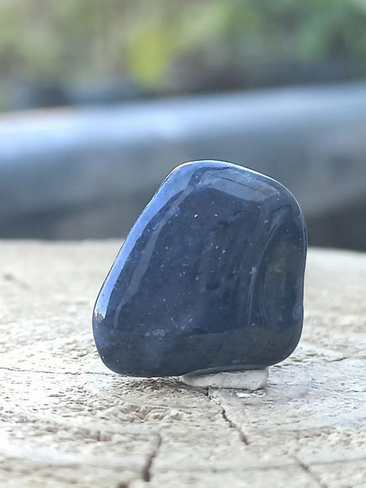 Dumortiérite du Brésil pierre roulée Grade A++++ Dumortiérite pierre roulée