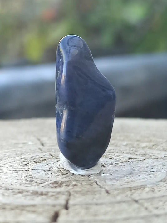 Dumortiérite du Brésil pierre roulée Grade A++++ Dumortiérite pierre roulée