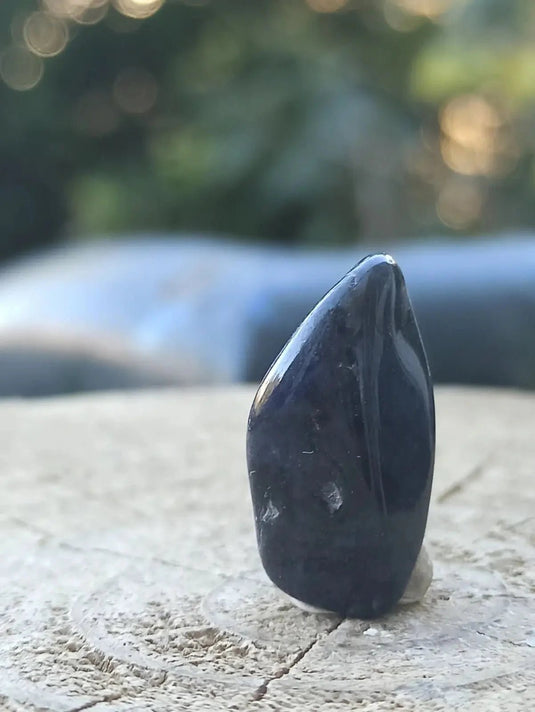 Dumortiérite du Brésil pierre roulée Grade A++++ Dumortiérite pierre roulée