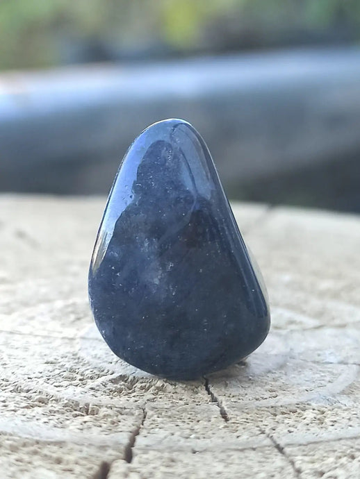 Dumortiérite du Brésil pierre roulée Grade A++++ Dumortiérite pierre roulée