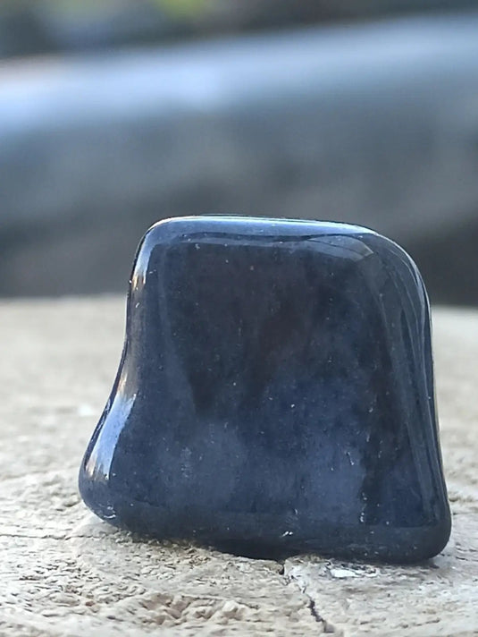 Dumortiérite du Brésil pierre roulée Grade A++++ Dumortiérite pierre roulée