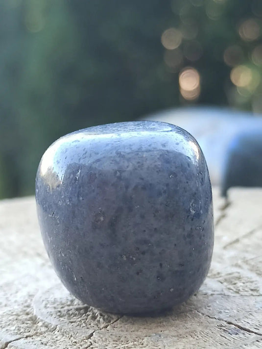 Dumortiérite du Brésil pierre roulée Grade A++++ Dumortiérite pierre roulée