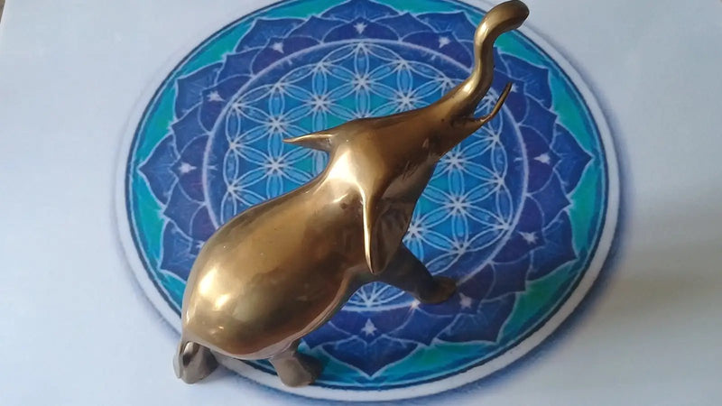 Chargez l'image dans la visionneuse de la galerie, Éléphant en bronze Éléphant en bronze
