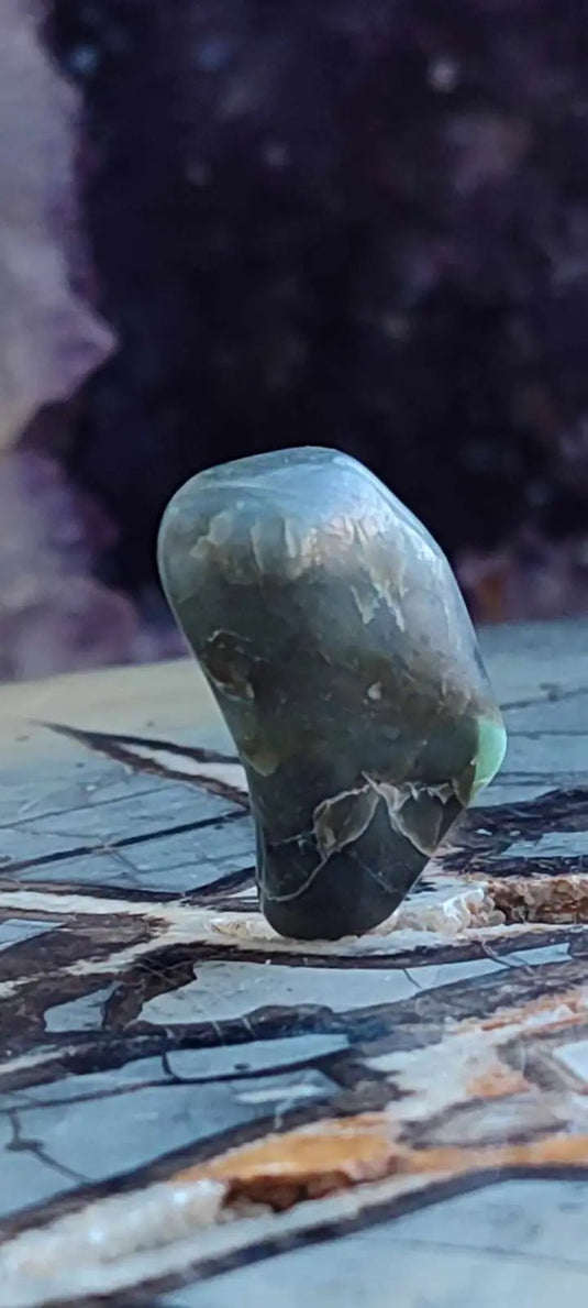 Emeraude de zambie pierre roulée Grade A++++ Emeraude pierre roulée