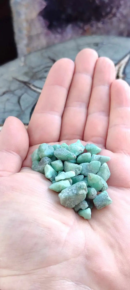 Emeraude de Zambie pierres brutes Grade A++++ (Lot) Emeraude brute