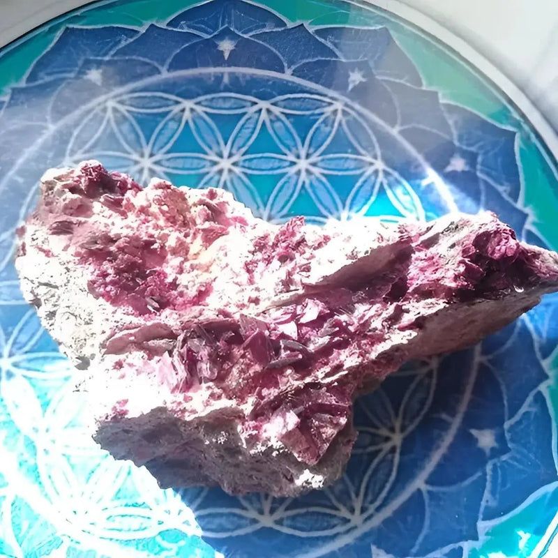 Chargez l&#39;image dans la visionneuse de la galerie, Erythrine/Erythrite du Maroc pierre de collection Grade A ++++ Erythrine/Erythrite
