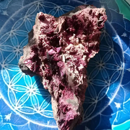 Erythrine/Erythrite du Maroc pierre de collection Grade A ++++ Erythrine/Erythrite