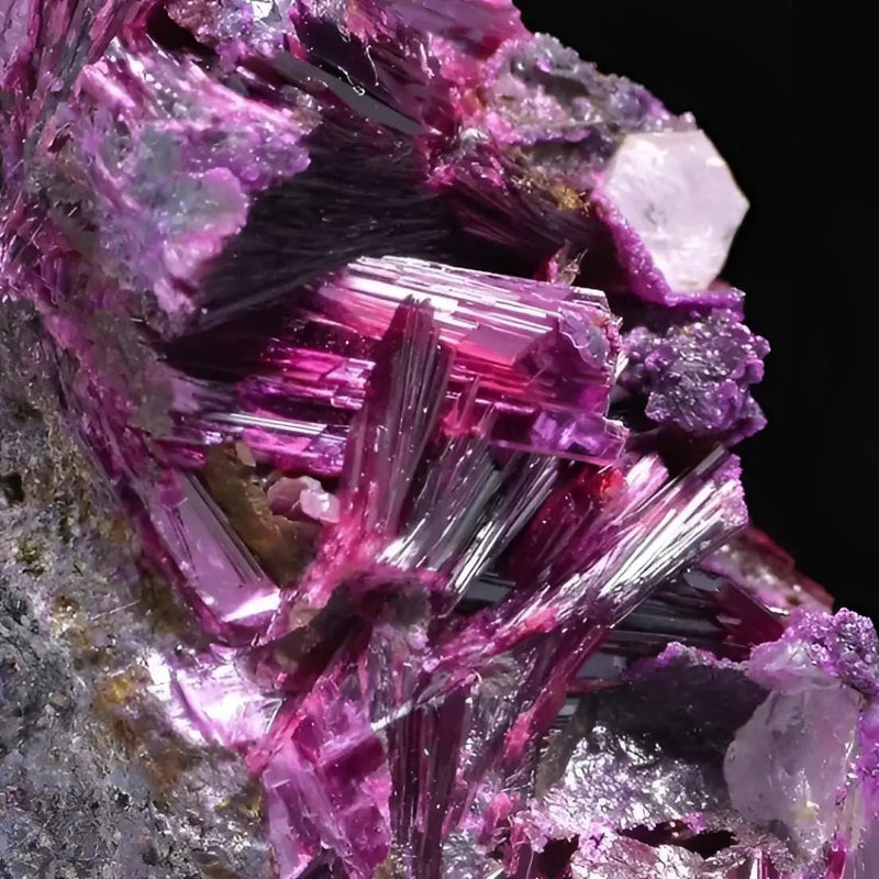 Chargez l&#39;image dans la visionneuse de la galerie, Erythrine/Erythrite du Maroc pierre de collection Grade A ++++ Erythrine/Erythrite
