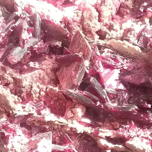 Erythrine/Erythrite du Maroc pierre de collection Grade A ++++ Erythrine/Erythrite