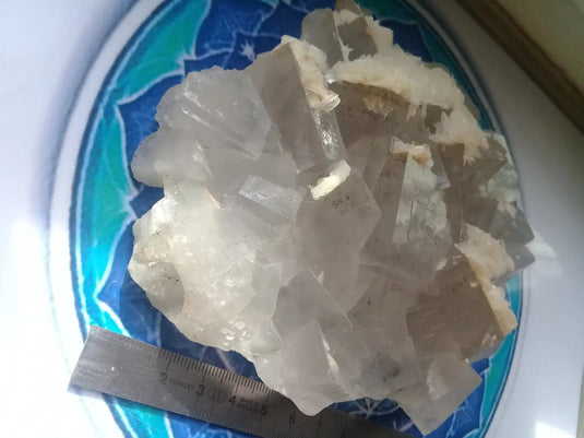 Fluorite claire brute Grade A ++++ pièce de Collection Fluorite claire brute