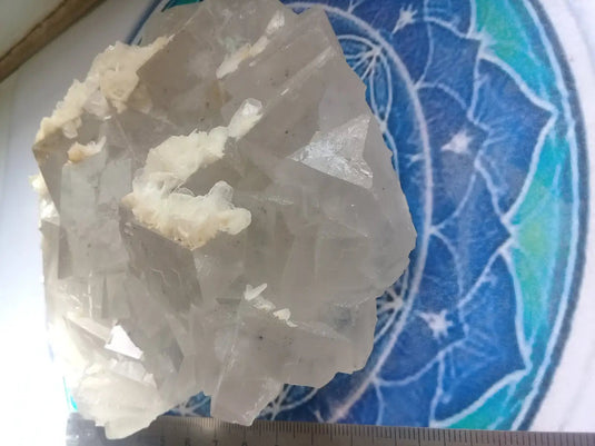 Fluorite claire brute Grade A ++++ pièce de Collection Fluorite claire brute