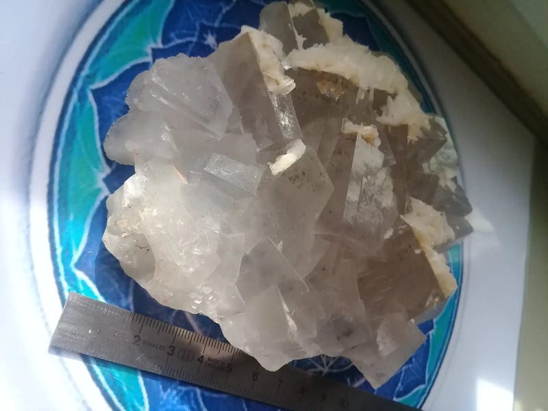 Load image into Gallery viewer, Fluorite claire brute Grade A ++++ pièce de Collection Fluorite claire brute
