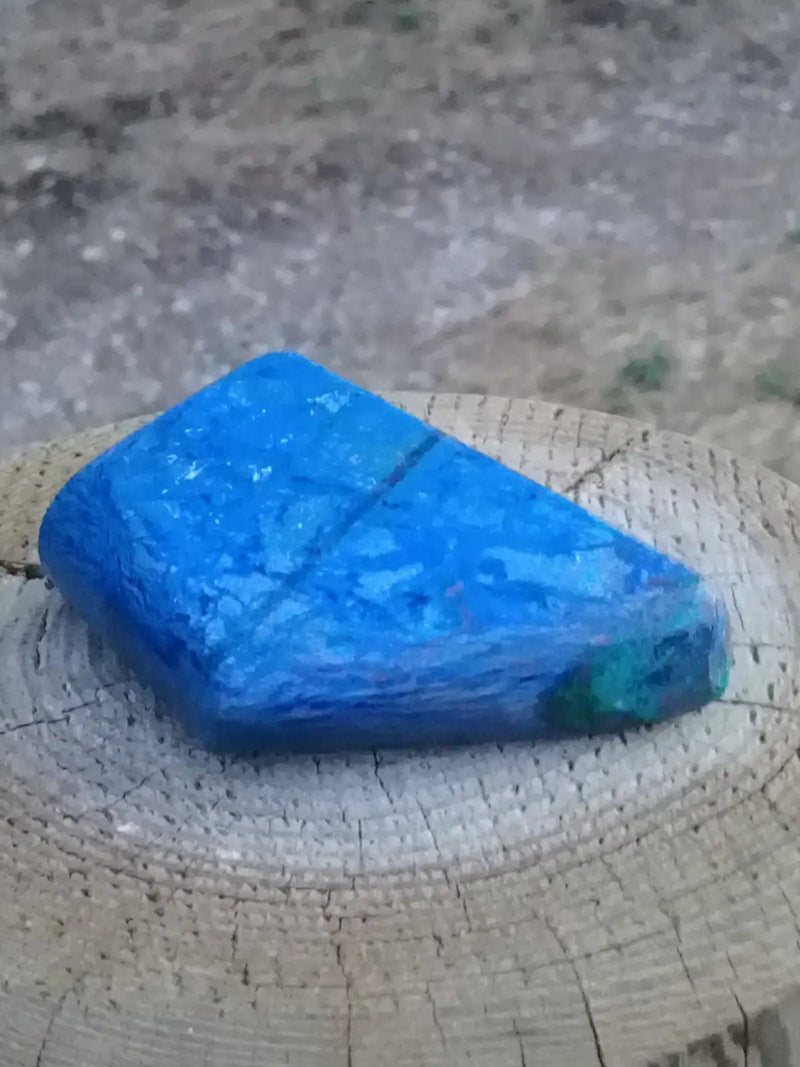 Load image into Gallery viewer, Galet Azurite Malachite 7 X 4,5 X 2 Grade A ++++ Galet Azurite Malachite
