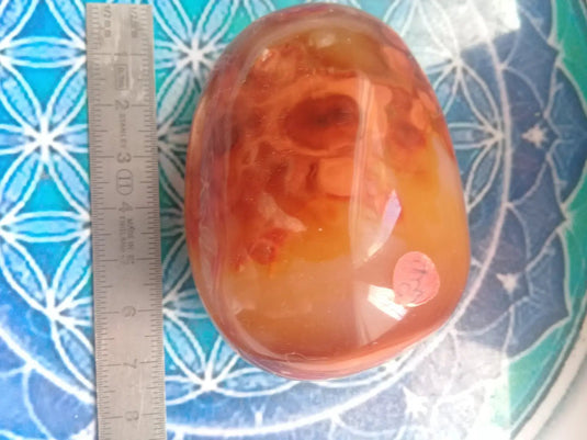 Galet de Cornaline Grade A ++++ Galet de Cornaline