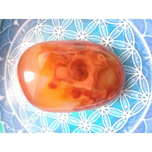 Galet de Cornaline Grade A ++++ Galet de Cornaline