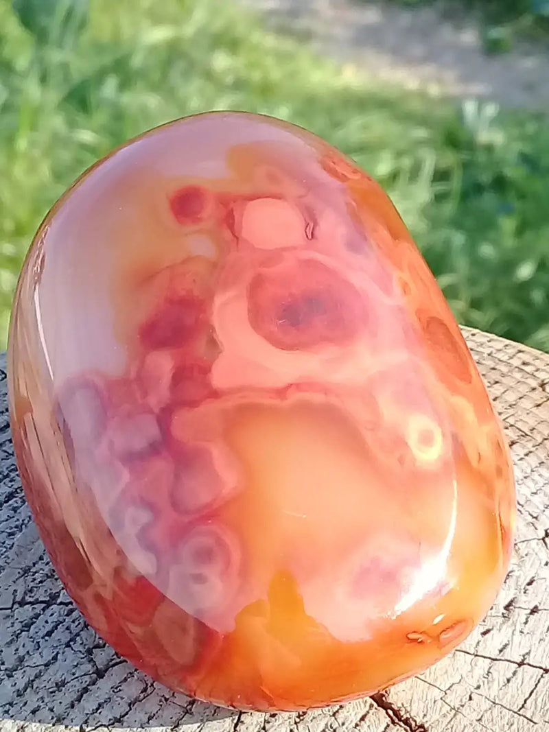 Load image into Gallery viewer, Galet de Cornaline Grade A ++++ Galet de Cornaline
