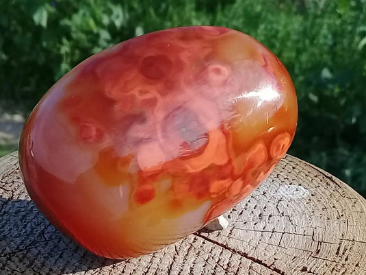 Galet de Cornaline Grade A ++++ Galet de Cornaline