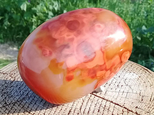 Galet de Cornaline Grade A ++++ Galet de Cornaline