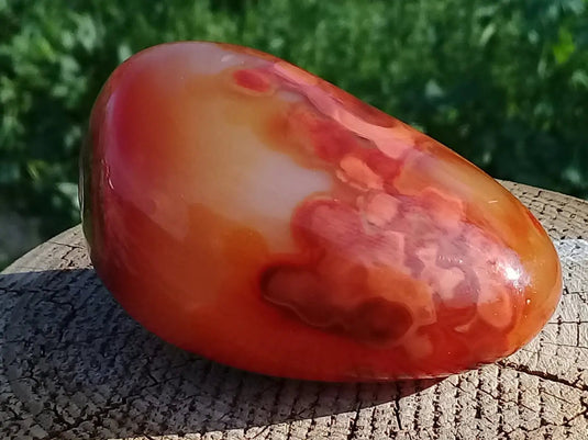 Galet de Cornaline Grade A ++++ Galet de Cornaline