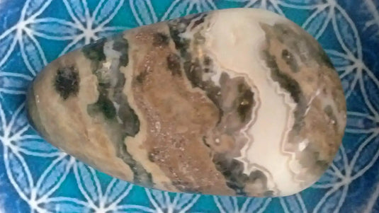 Galet en Jaspe Océan Grade A ++++ Galet en Jaspe Océan