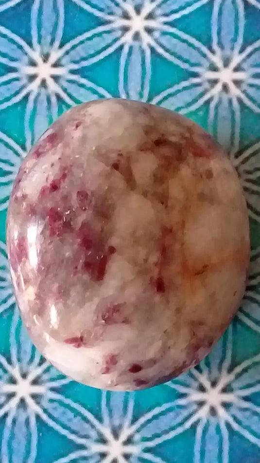 Galet en Rubéllite Grade A +++ Galet Rubéllite