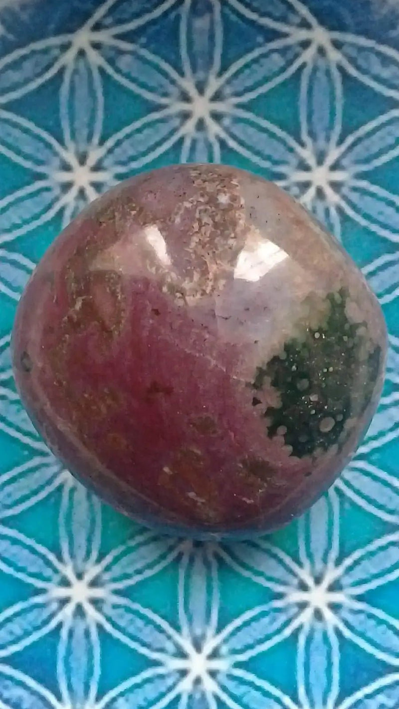 Load image into Gallery viewer, Galet Jaspe Océan Grade A ++++ Galet Jaspe Océan
