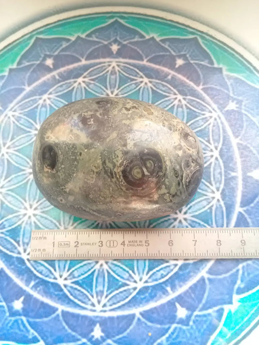 Galet Jaspe vert de Kambaba Grade A ++++ Galet Jaspe vert de Kambaba