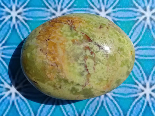 Galet Opale verte des Andes Grade A ++++ Galet Opale verte des Andes